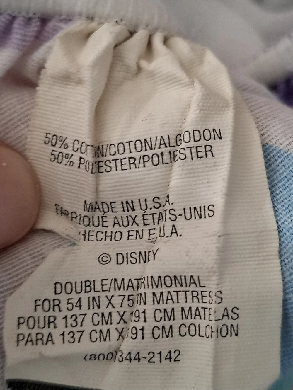 Vtg Disney Pooh & Tigger Top & Fitted Sheets Full Size Cotton Blend Made In USA